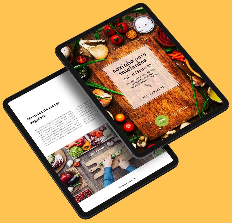 Ebook gratuito cozinha para iniciantes - volume 2